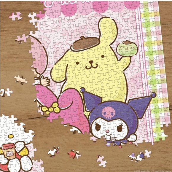 Hello Kitty and Friends My Favorite Flavor 1000-piece Jigsaw Puzzle - Picture 4 of 8
